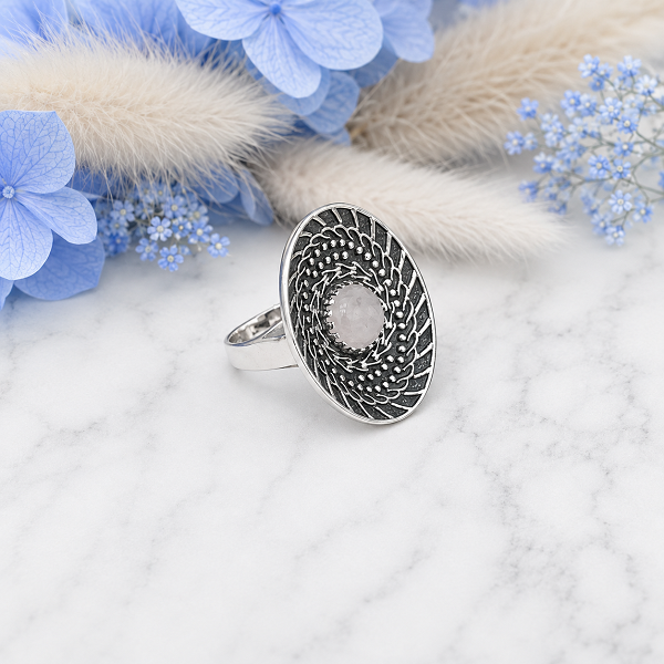 Серебряное кольцо София  