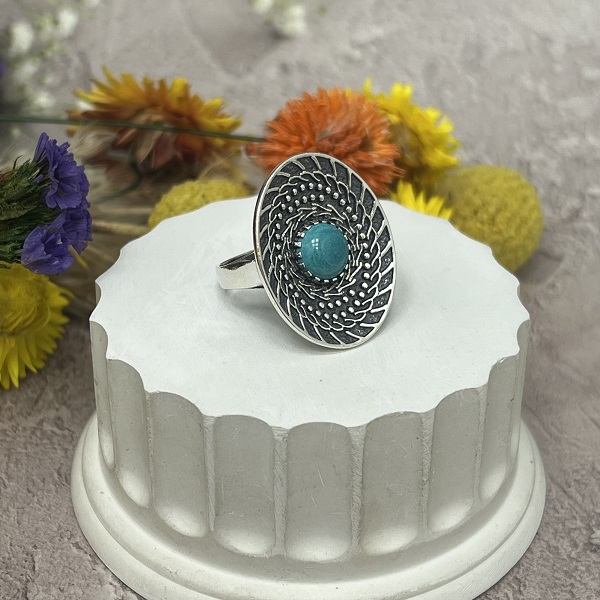 Серебряное кольцо София  