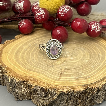 Серебряное кольцо Соломка
