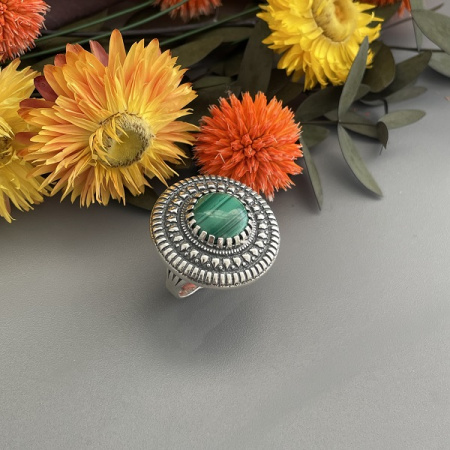 Серебряное кольцо Византия