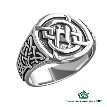 Серебряное кольцо Викинг
