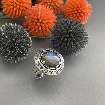 Серебряное кольцо Торжество