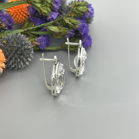 Серебряные серьги Круиз