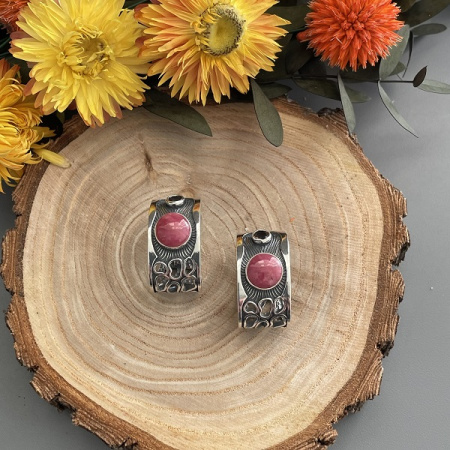 Серебряные серьги  Батискаф