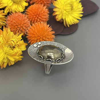 Серебряное кольцо Лагуна