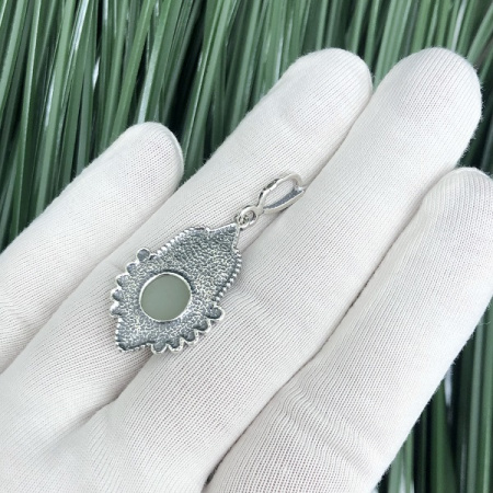Серебряный кулон Глория 