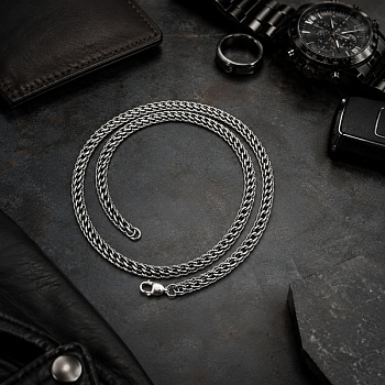 Серебряная цепь Фараон 30