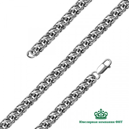 Серебряная цепь Бисмарк 60