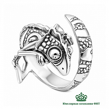 Серебряное кольцо Тритон