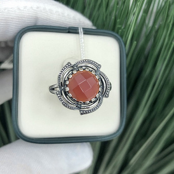 Серебряное кольцо Фейерверк  