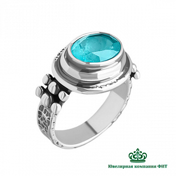 Серебряное кольцо Антик