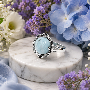 Серебряное кольцо Барокко  