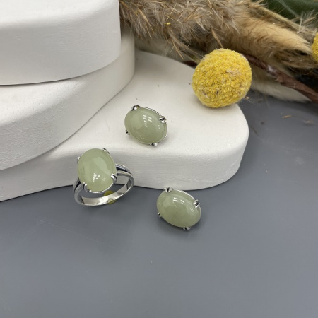 Серебряные серьги Леденцы
