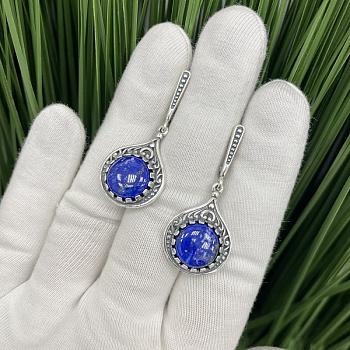 Серебряные серьги Винтаж