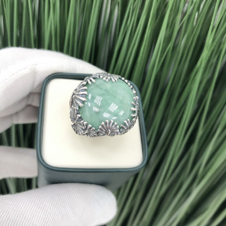 Серебряное кольцо Одуванчик  