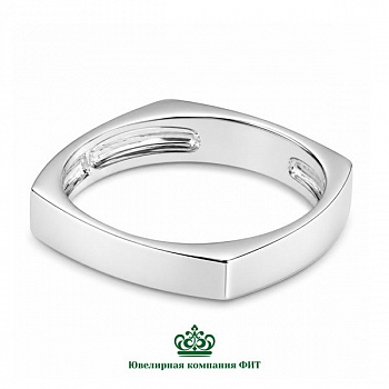 Серебряное кольцо Гайка