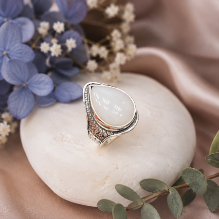 Серебряное кольцо Птица