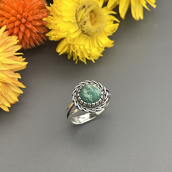 Серебряное кольцо Движение
