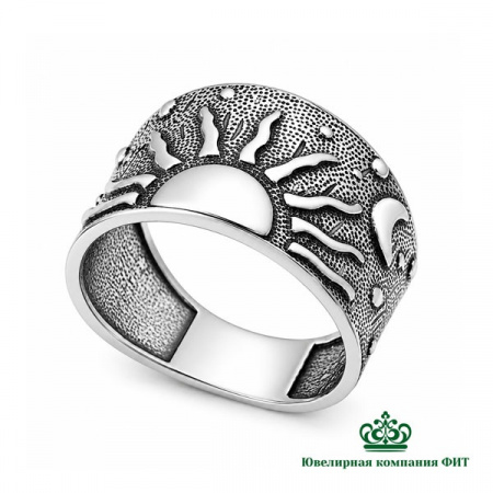 Серебряное кольцо Небесное