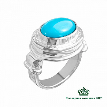Серебряное кольцо Антик