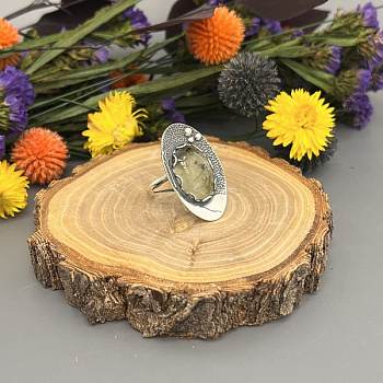 Серебряное кольцо Лагуна 