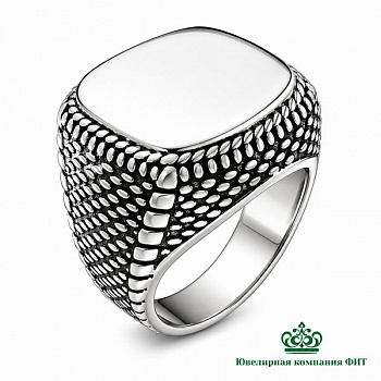 Серебряная печатка 