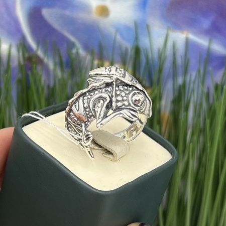 Серебряное кольцо Тритон