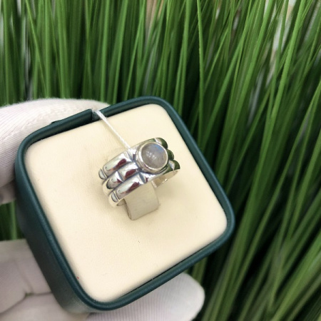 Серебряное кольцо Кирпичики