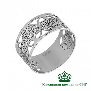 Серебряное кольцо Древо