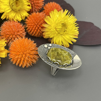 Серебряное кольцо Лагуна