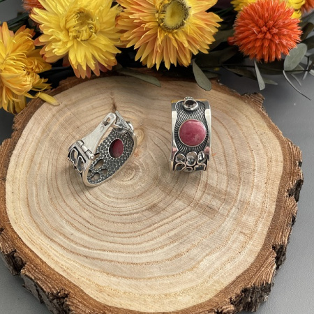 Серебряные серьги  Батискаф